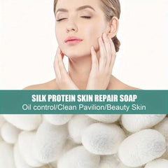 Silk Protein Soap 2 Pack 100g - Deep Cleansing with Moisturizing Benefits
