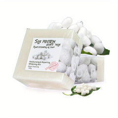 Silk Protein Soap 2 Pack 100g - Deep Cleansing with Moisturizing Benefits