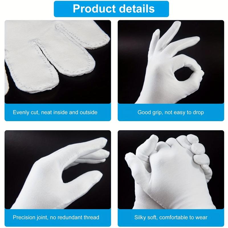 Moisturizing Gloves Overnight Eczema Hand Spa & Jewelry Enhancement