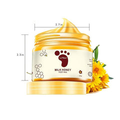 Moisturizing Honey Milk Foot Wax Mask
