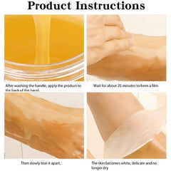 Moisturizing Honey Milk Foot Wax Mask
