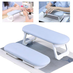 Foldable Nail Arm Rest: Soft Hand Stand