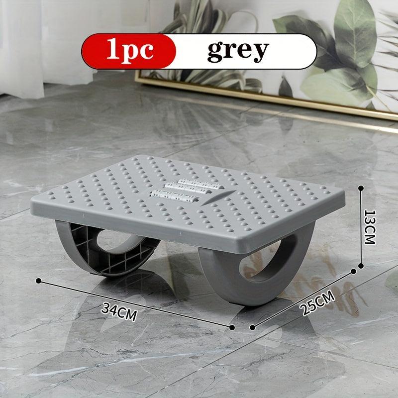 Under Desk Rolling Foot Rest with Massage Roller Footstool