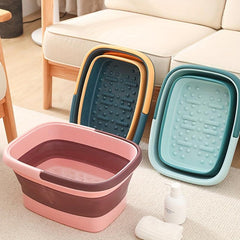Large Portable Folding Foot Bath Bucket