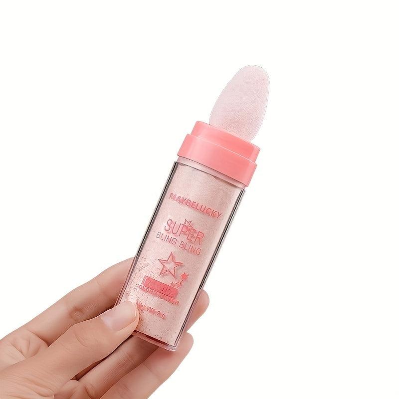 3PCS Highlighter Powder Pearlescent Glitter for Body & Face & Hair