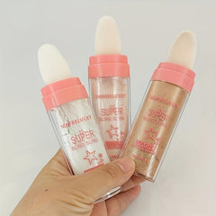 3PCS Highlighter Powder Pearlescent Glitter for Body & Face & Hair