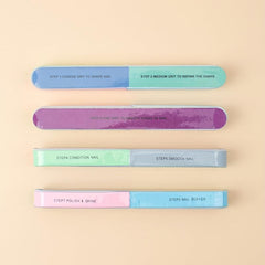 12 pcs Nail Buffering Files Smooth Shine Nails