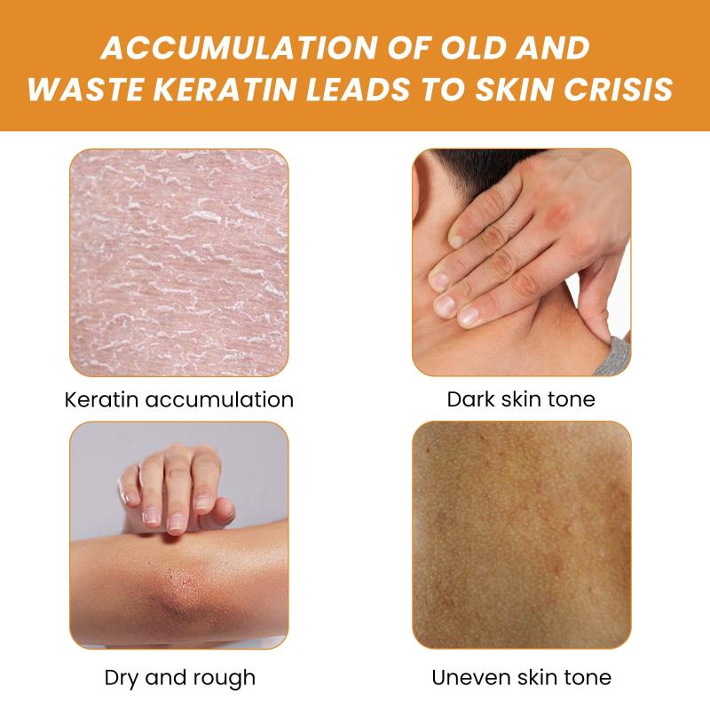 2pcs Body Exfoliating Gel for Illuminating Skin