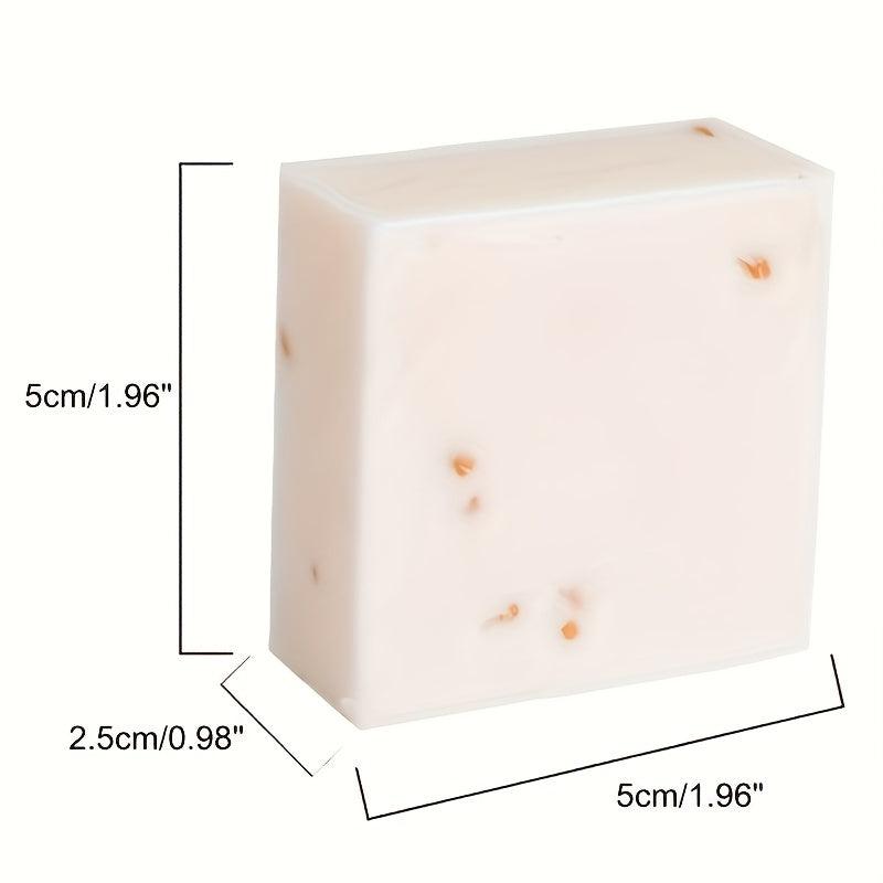 4 Milk Soap Bars for Moisturizing and Cleansing Face and Body