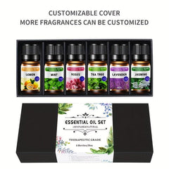 Essential Oils Set Natural Essential Oils Perfect For Diffuser Aromatherapy