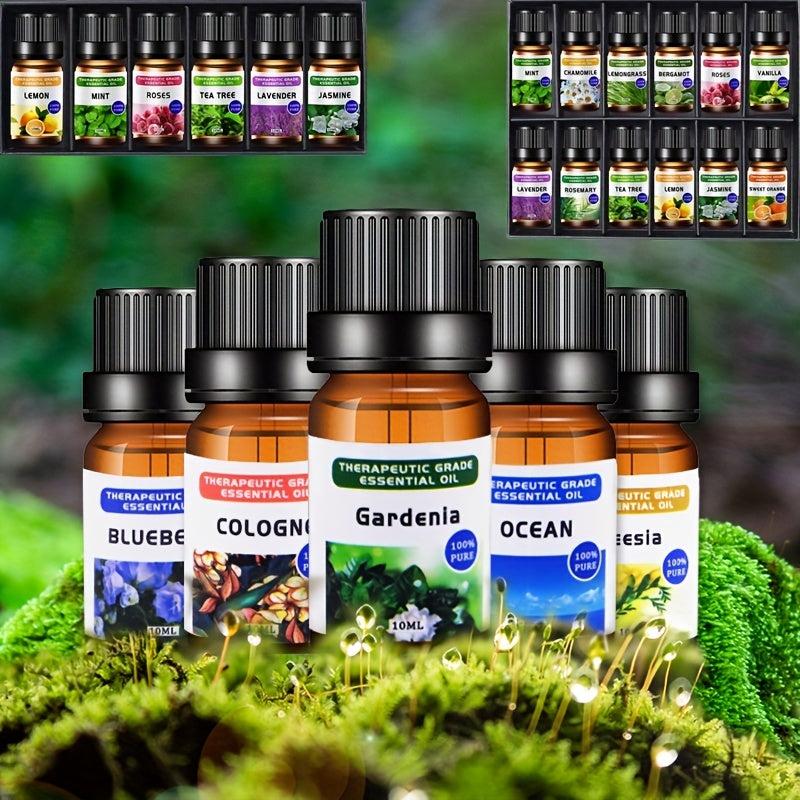 Essential Oils Set Natural Essential Oils Perfect For Diffuser Aromatherapy