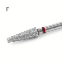 Diamond Tapered Nail Bits for Cuticle Cleaning and Manicure