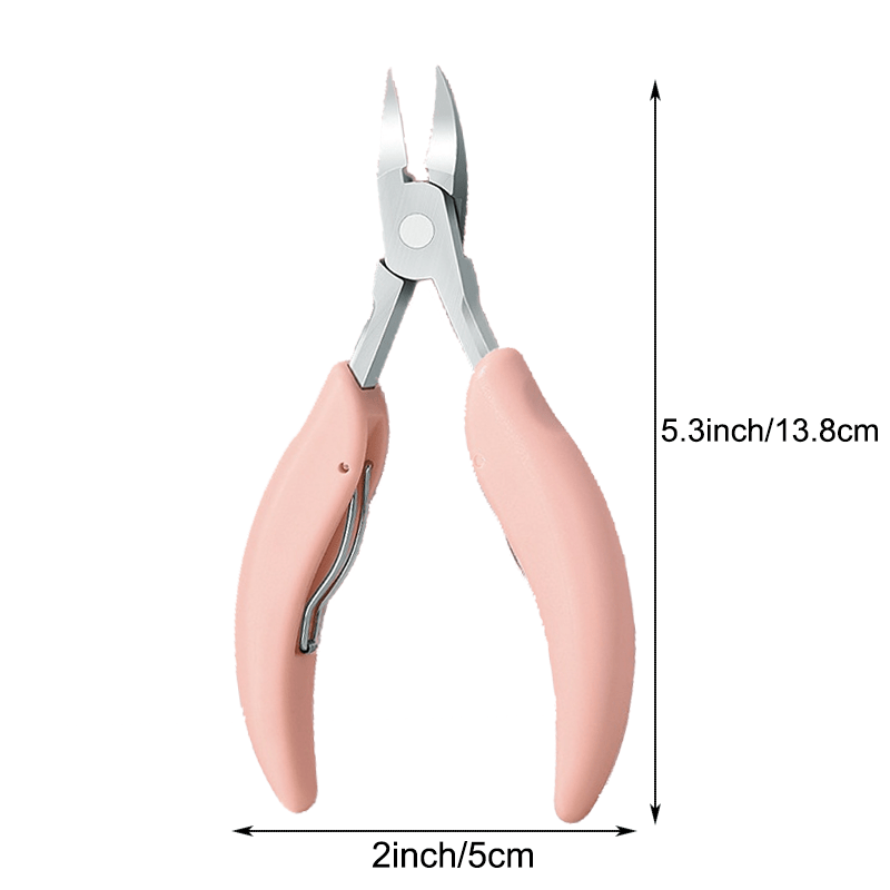 Nipogear Stainless Steel Toe Nail Clippers for Seniors Thick Toenails