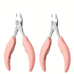 Nipogear Stainless Steel Toe Nail Clippers for Seniors Thick Toenails