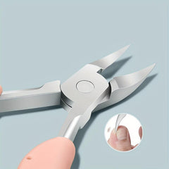 Nipogear Stainless Steel Toe Nail Clippers for Seniors Thick Toenails