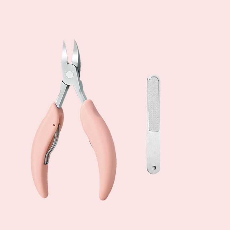 Nipogear Stainless Steel Toe Nail Clippers for Seniors Thick Toenails