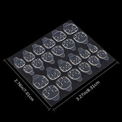 10 Sheets Nail Stickers Waterproof Breathable Easy Apply Thin Press On Nails