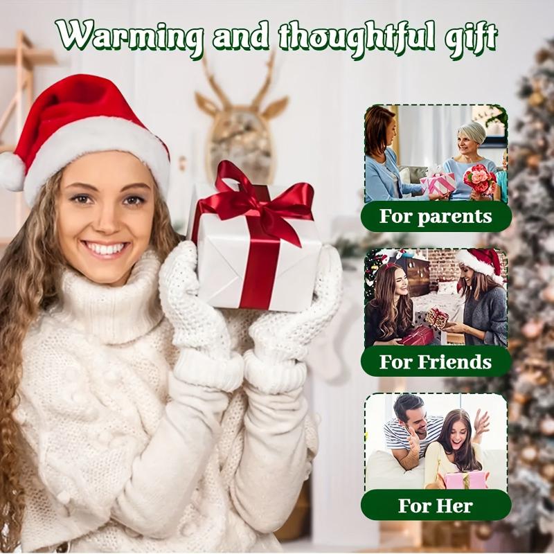 Christmas Hand Cream Set For Dry Skin Nourishing Softening Cutin Travel Size