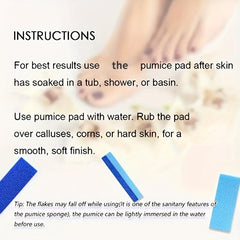 Foot File Pumice Stone for Pedicure Exfoliation