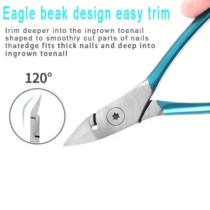 Professional Podiatrist Toe Nail Clippers for Thick & Ingrown Nails