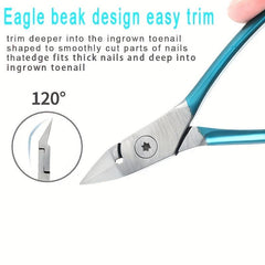 Professional Podiatrist Toe Nail Clippers for Thick & Ingrown Nails