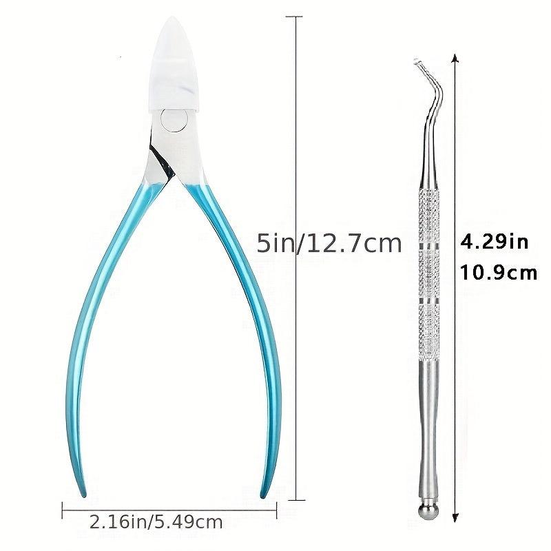 Professional Podiatrist Toe Nail Clippers for Thick & Ingrown Nails