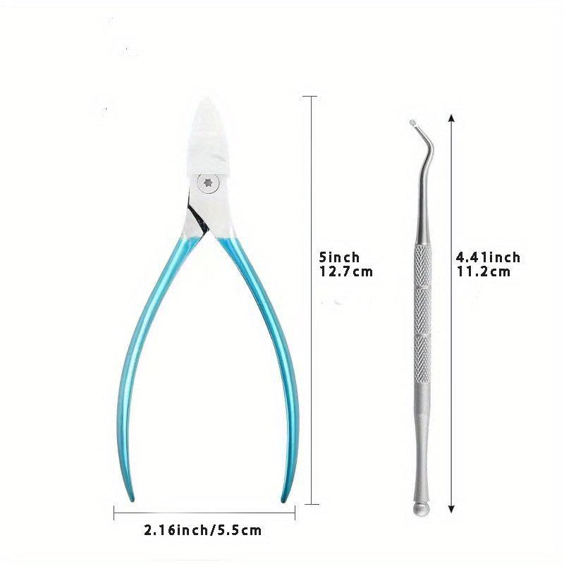 Professional Podiatrist Toe Nail Clippers for Thick & Ingrown Nails