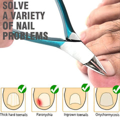Professional Podiatrist Toe Nail Clippers for Thick & Ingrown Nails