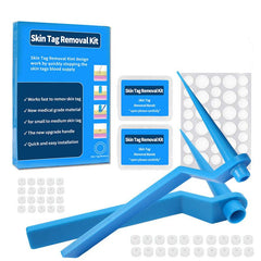 40Pcs 1.8mm Wart & Acne Removal Kit: Rubber Ring Removal & Cleansing Swabs