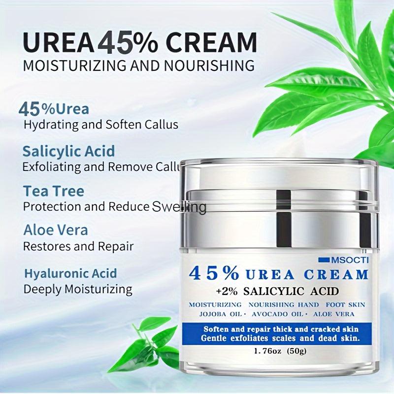 Urea Salicylic Acid Foot Cream Pump - Soften & Repair Thick Cracked Skin
