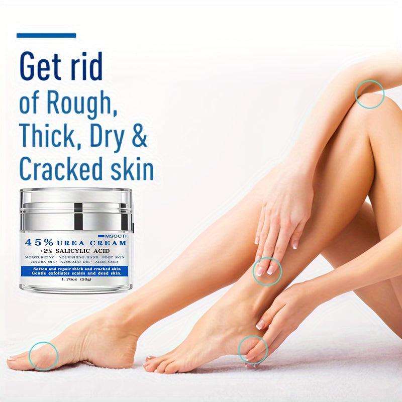 Urea Salicylic Acid Foot Cream Pump - Soften & Repair Thick Cracked Skin