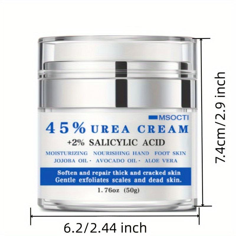 Urea Salicylic Acid Foot Cream Pump - Soften & Repair Thick Cracked Skin
