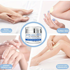 Urea Salicylic Acid Foot Cream Pump - Soften & Repair Thick Cracked Skin