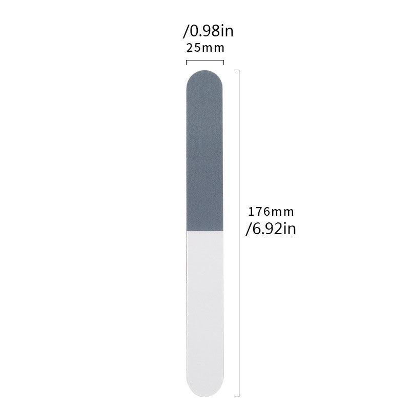 Arrival Nail File Three Sided Polishing Bar Grey Sponge File