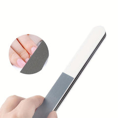 Arrival Nail File Three Sided Polishing Bar Grey Sponge File