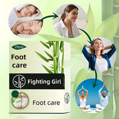 Bamboo Charcoal Foot Patches Cleanify Foot After Bath