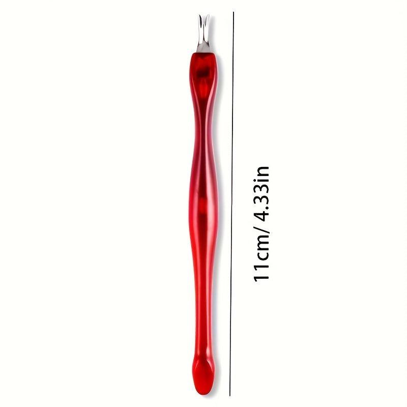 3pcs Nail Tools Cuticle Fork Stainless Steel Exfoliating Shovel
