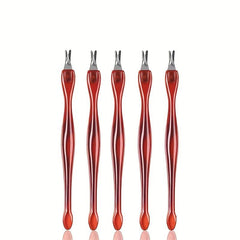 3pcs Nail Tools Cuticle Fork Stainless Steel Exfoliating Shovel
