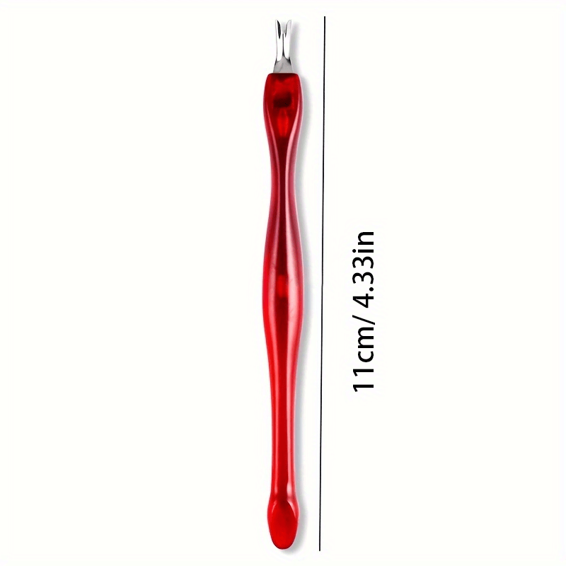 3pcs Nail Tools Cuticle Fork Stainless Steel Exfoliating Shovel