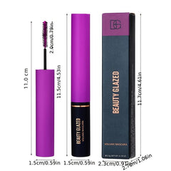 BEAUTY GLAZED 6 Colors Mascara Long Dye Eyelash Makeup