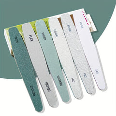 6 Pcs Double Side Sanding Buffer Block Nail File Set
