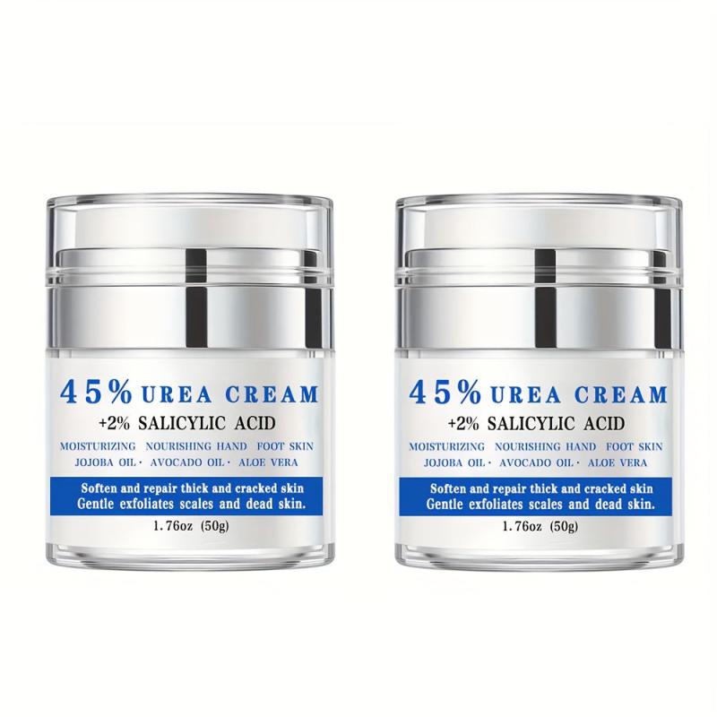 Urea Salicylic Acid Foot Cream Pump Dispenser Softens Thick Cracked Skin