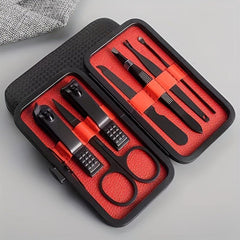 8pcs Stainless Steel Nail Clippers Kit with Eagle Hook