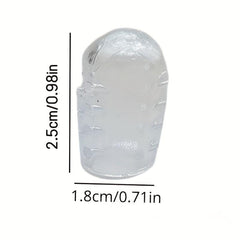 Clear Toe Protectors - Pain Relief for Toes - Soft and Comfortable - 2pcs