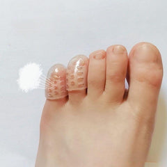 Clear Toe Protectors - Pain Relief for Toes - Soft and Comfortable - 2pcs
