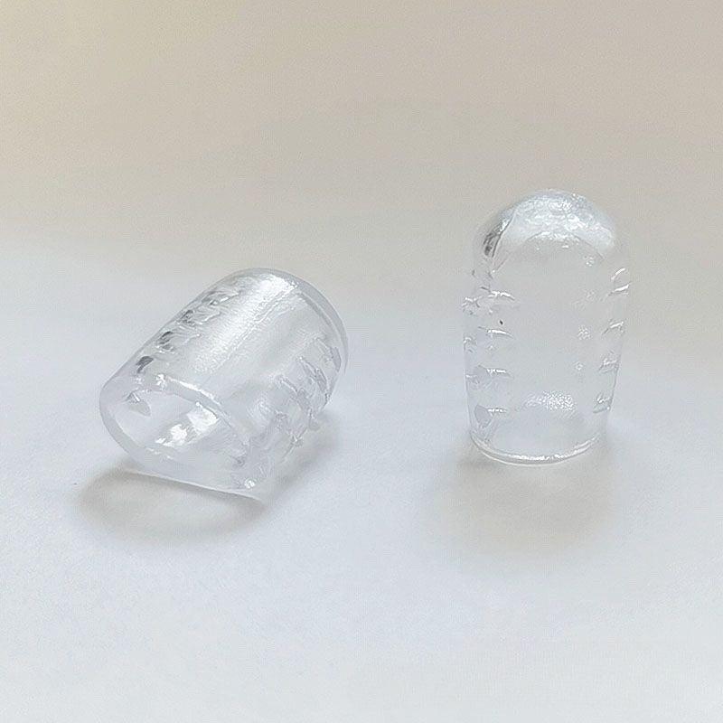 Clear Toe Protectors - Pain Relief for Toes - Soft and Comfortable - 2pcs