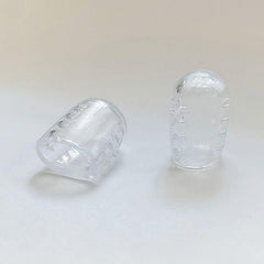 Clear Toe Protectors - Pain Relief for Toes - Soft and Comfortable - 2pcs