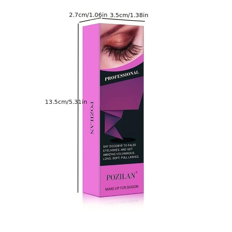 6 Colors Waterproof Mascara With Comb Set Lengthening Thickening