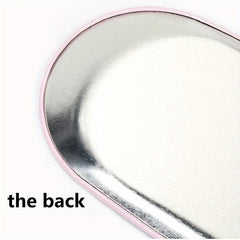Stainless Steel False Nails Dish Tools Cosmetic Storage Tray