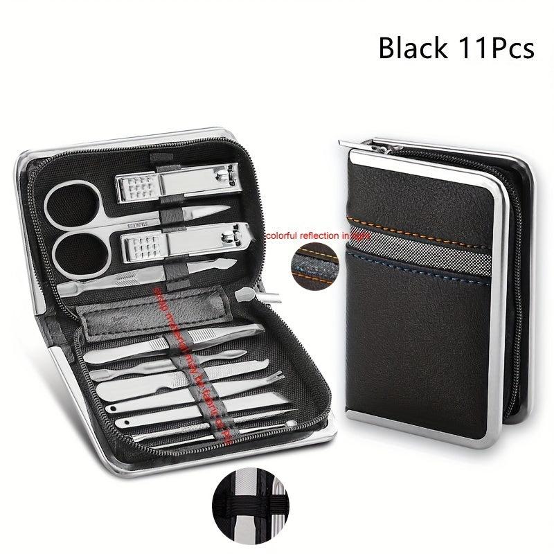 26 Pcs Manicure Set Stainless Steel Nail Clippers Cuticle Nipper Pedicure Care